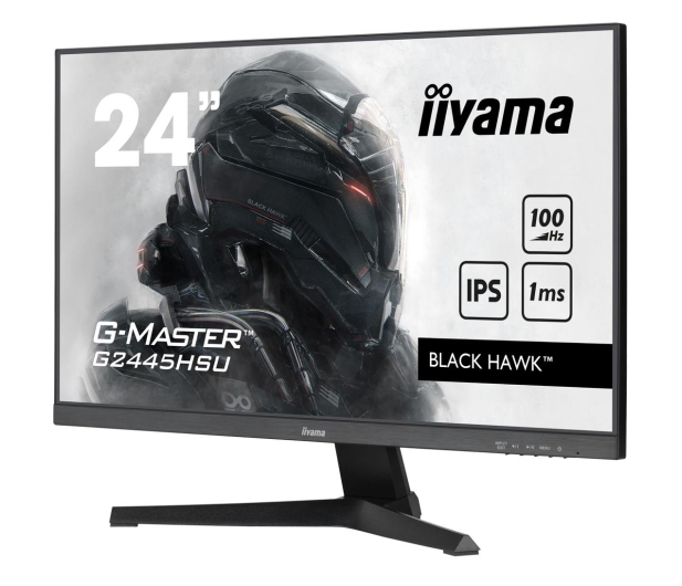 IIYAMA 24" Black Hawk G-Master G2445HSU-B1 IPS/FHD/100Hz/1ms - 1193574 - zdjęcie 4